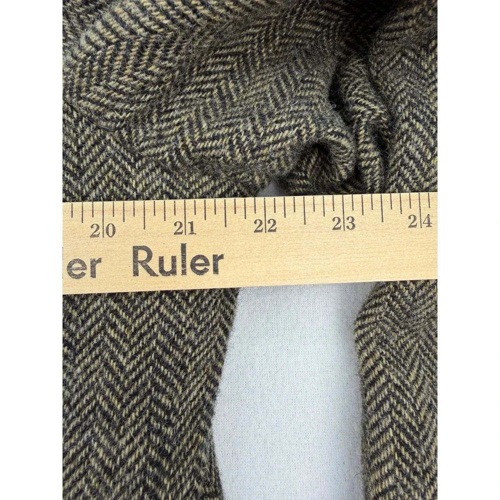 J.Crew Ludlow Blazer 42L Brown Herringbone Yorkshire Tweed Moon Wool Jacket